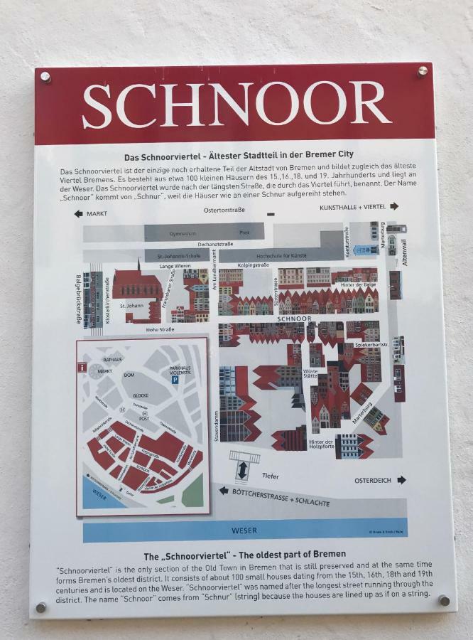 Bremen Apartments Nath Schnoor מראה חיצוני תמונה